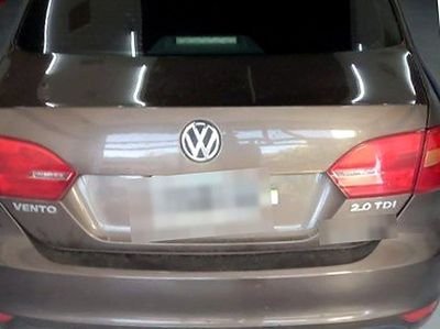 Volkswagen Vento TDI dentro del taller